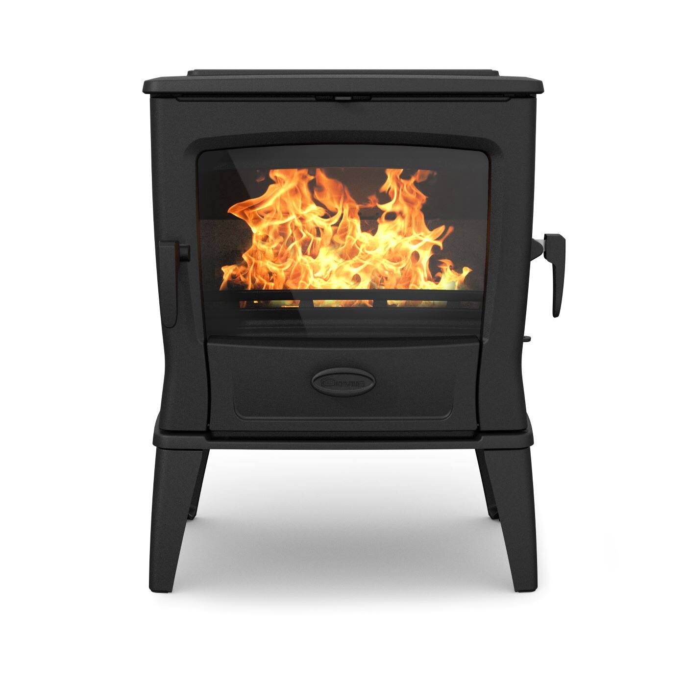 Kaminofen Gussofen Dovre Tai45WD - 9 kW - Schwarz - Bauart 1
