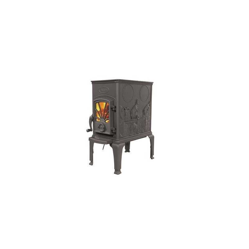 Kaminofen Gussofen Dovre 40 CBS - 6 kW - Schwarz