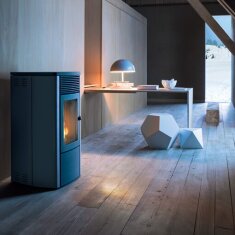 Pelletofen MCZ EGO Air 8 UP M3 (Anschluss oben) - Maestro+ - 8 kW