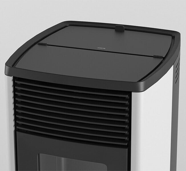 Pelletofen MCZ EGO Comfort Air 10 R M3 (Anschluss hinten) kanalisierbar - Maestro+ - 10 kW