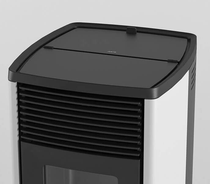 Pelletofen MCZ EGO Comfort Air 10 R M3 (Anschluss hinten) kanalisierbar - Maestro+ - 10 kW