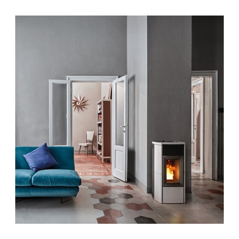 Pelletofen MCZ STAR Comfort Air 10 UP M3 (Anschluss oben) kanalisierbar - Maestro+ - 10 kW