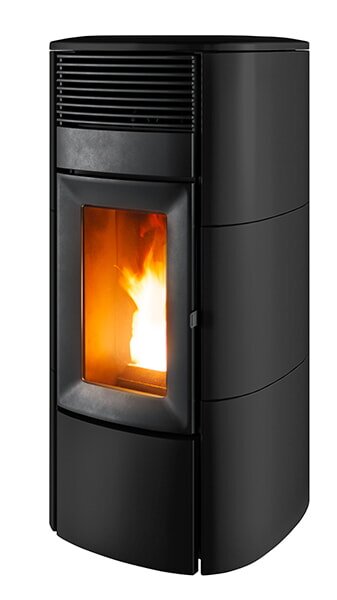 Pelletofen MCZ CLUB Comfort Air 12 UP M3 (Anschluss oben) kanalisierbar - Maestro+ - 12 KW