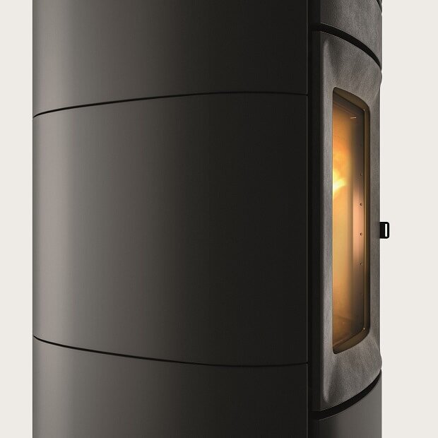 Pelletofen MCZ CLUB Comfort Air 12 UP M3 (Anschluss oben) kanalisierbar - Maestro+ - 12 KW