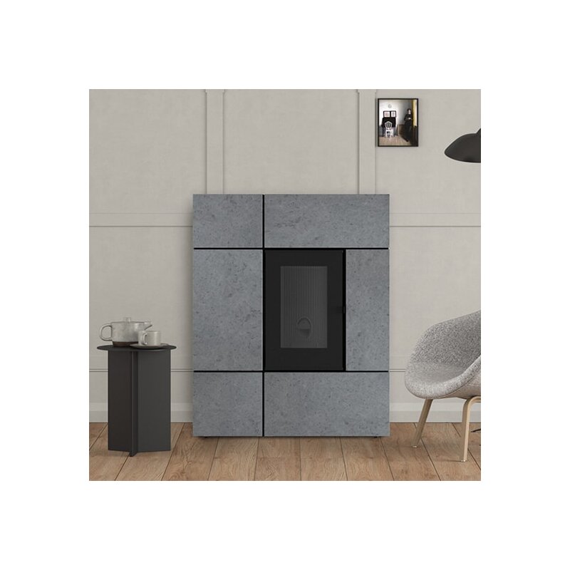 Pelletofen MCZ STREAM Comfort Air 12 R M2 (Anschluss hinten) kanalisierbar - Maestro+ - 12 kW