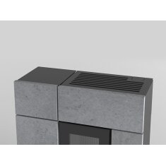 Pelletofen MCZ STREAM Comfort Air 12 R M2 (Anschluss hinten) kanalisierbar - Maestro+ - 12 kW