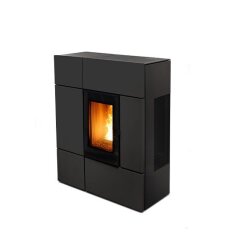 Pelletofen MCZ STREAM Comfort Air 12 R M2 (Anschluss hinten) kanalisierbar - Maestro+ - 12 kW