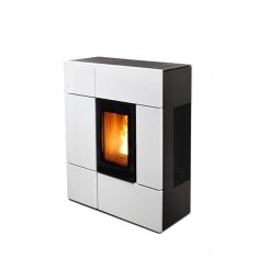 Pelletofen MCZ STREAM Comfort Air 12 R M2 (Anschluss hinten) kanalisierbar - Maestro+ - 12 kW