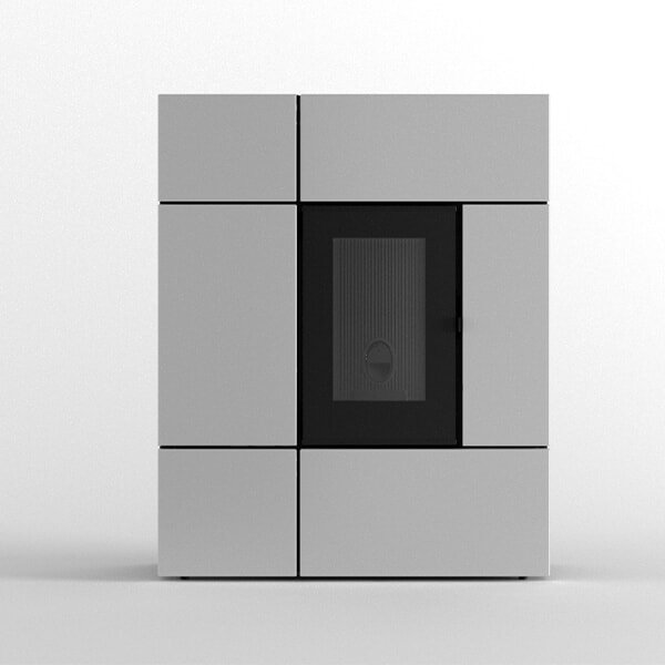 Pelletofen MCZ STREAM Comfort Air 12 R M2 (Anschluss hinten) kanalisierbar - Maestro+ - 12 kW