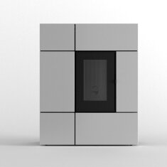 Pelletofen MCZ STREAM Comfort Air 12 UP M2 (Anschluss oben) kanalisierbar - Maestro+ - 12  kW