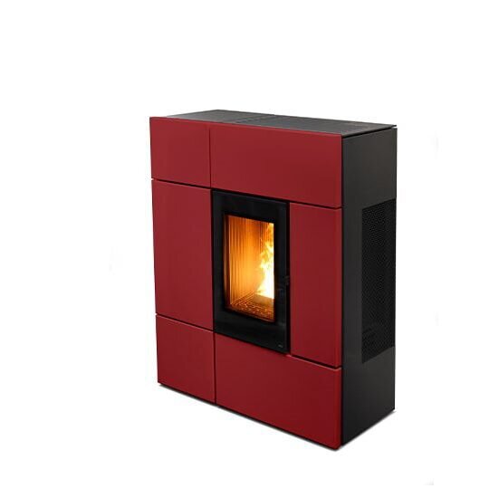 Pelletofen MCZ STREAM Comfort Air 12 UP M2 (Anschluss oben) kanalisierbar - Maestro+ - 12  kW