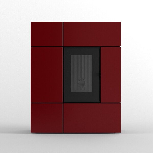 Pelletofen MCZ STREAM Comfort Air 12 UP M2 (Anschluss oben) kanalisierbar - Maestro+ - 12  kW