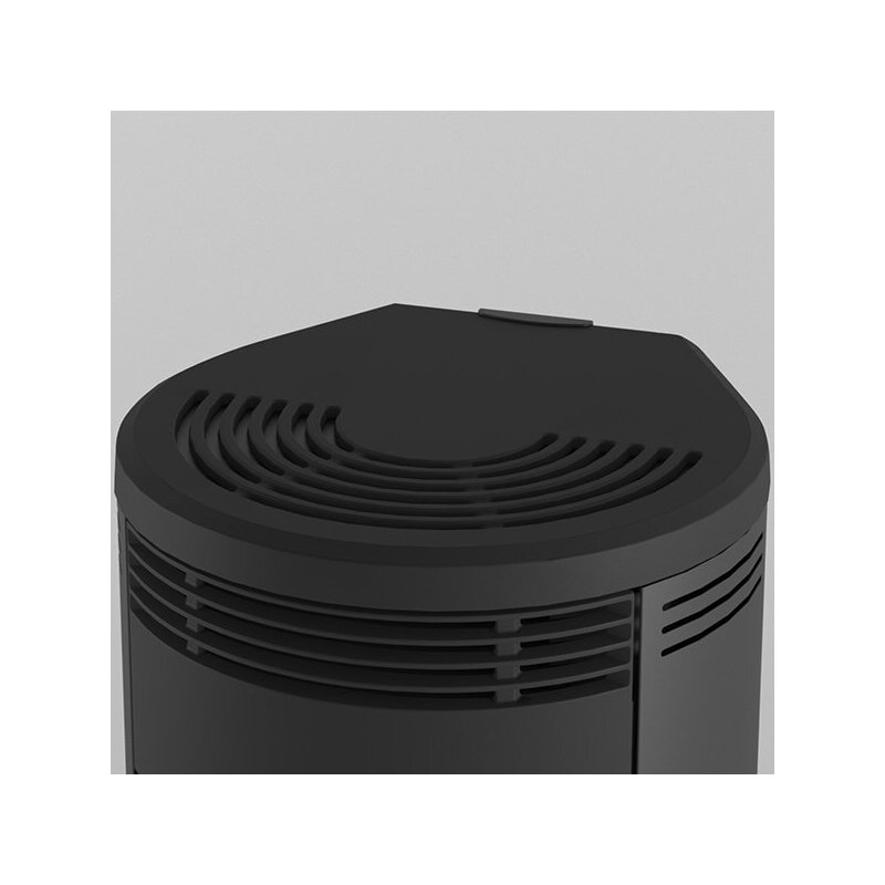 Pelletofen MCZ Loop Air 8 R M2 (Anschluss hinten) - Maestro+ - Schwarz, 8 kW