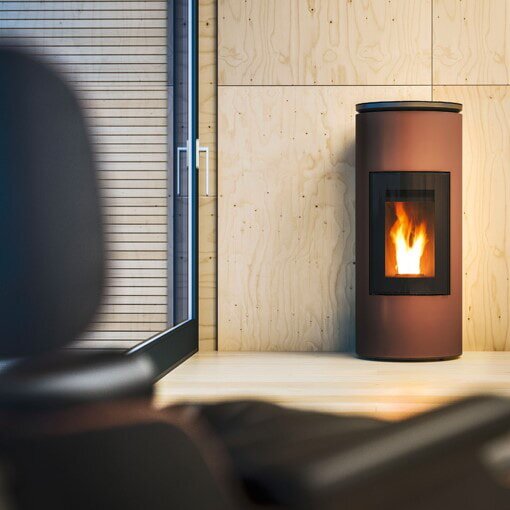 Pelletofen MCZ MOOD Comfort Air 8 M2 kanalisierbar - Maestro+ - 8 kW
