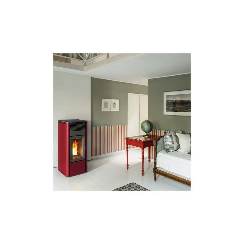 Pelletofen MCZ TEIA Comfort Air 10 UP S2 (Anschluss oben) kanalisierbar - 10 kW