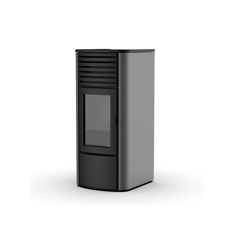 Pelletofen wassergeführt MCZ CLIO Hydro 16 R S2 (Anschluss hinten) - mit Hocheffizienzpumpe - 16 kW