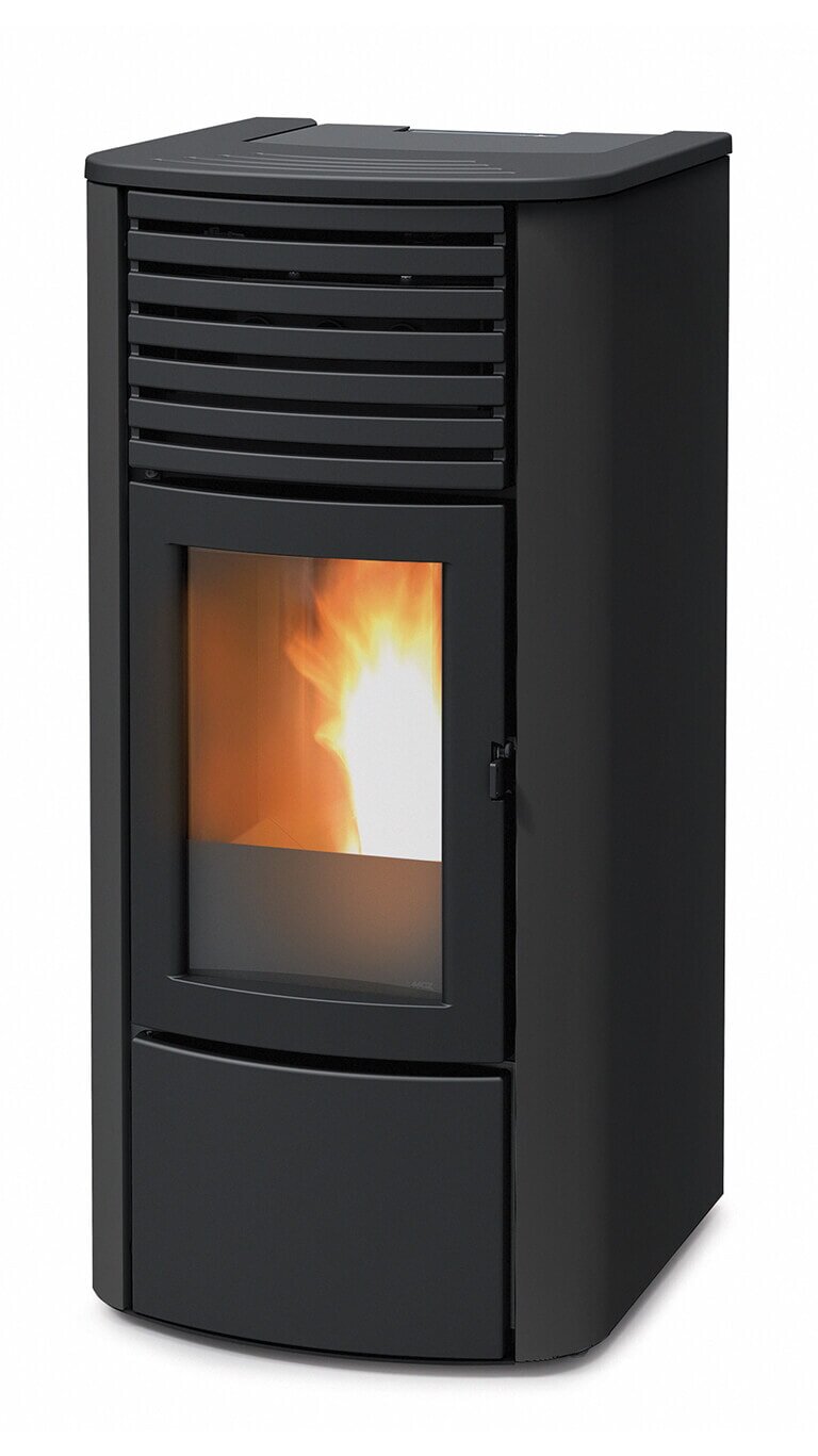 Pelletofen wassergeführt MCZ CLIO Hydro 23 R S2 (Anschluss hinten) - mit Hocheffizienzpumpe- 22,4 kW