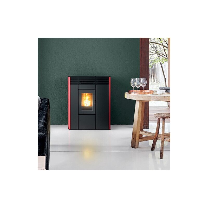 Pelletofen wassergeführt MCZ THEA Hydro 16 R S2 (Anschluss hinten) - mit Hocheffizienzpumpe - 16 kW