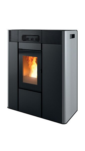 Pelletofen wassergeführt MCZ THEA Hydro 16 R S2 (Anschluss hinten) - mit Hocheffizienzpumpe - 16 kW