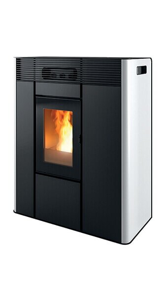 Pelletofen wassergeführt MCZ THEA Hydro 16 R S2 (Anschluss hinten) - mit Hocheffizienzpumpe - 16 kW