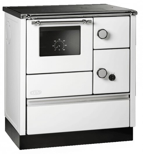 Küchenherd Lohberger Celus - Cook 75 - weiß, Anschluss rechts - 6 kW