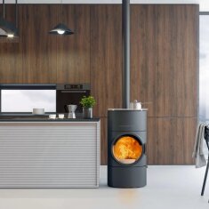 Kaminofen Austroflamm Clou Compact Cook - 6 kW