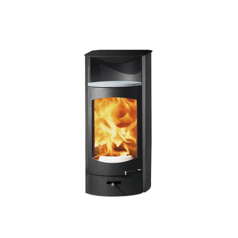 Kaminofen Austroflamm Flok 2.0 - Warmhaltefach Speckstein - 4 kW