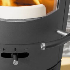 Kaminofen Austroflamm Flok 2.0 - Warmhaltefach Speckstein - 4 kW