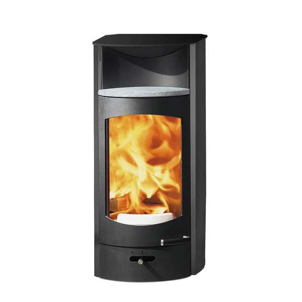 Kaminofen Austroflamm Flok 2.0 - Warmhaltefach Speckstein - 4 kW