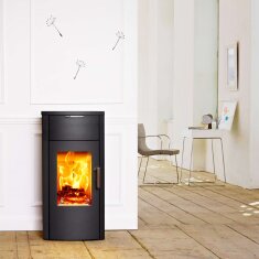 Kaminofen Austroflamm Jini Xtra - Stahl Gussgrau - 4 KW