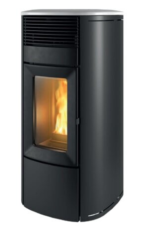 Pelletofen MCZ CLUB Absolute Comfort Air 12 UP M3 (Anschluss oben) kanalisierbar - Maestro+ - 12 KW