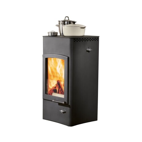 Kaminofen Austroflamm Lucy Cook - Anschluss hinten - 6 kW