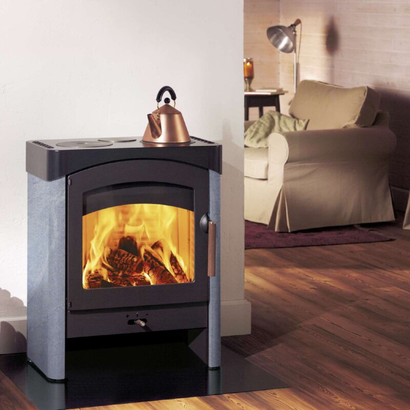 Kaminofen Austroflamm Pallas mit Kochplatten - 9 kW