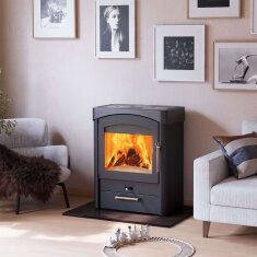 Kaminofen Austroflamm Pallas mit Kochplatten - 9 kW