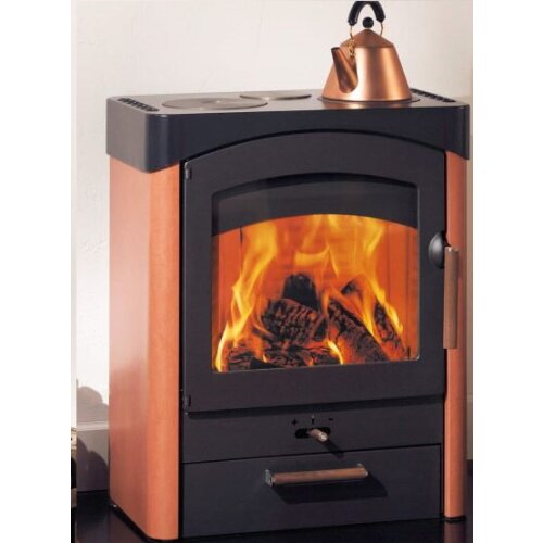 Austroflamm Pallas - Seitenverkleidung Keramik Feuer