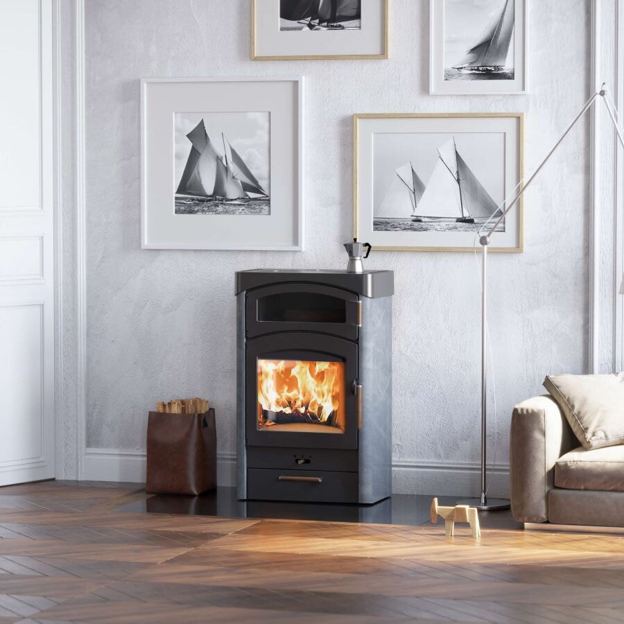 Kaminofen Austroflamm Pallas Back - 9 KW