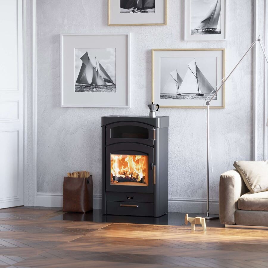 Kaminofen Austroflamm Pallas Back - 9 KW