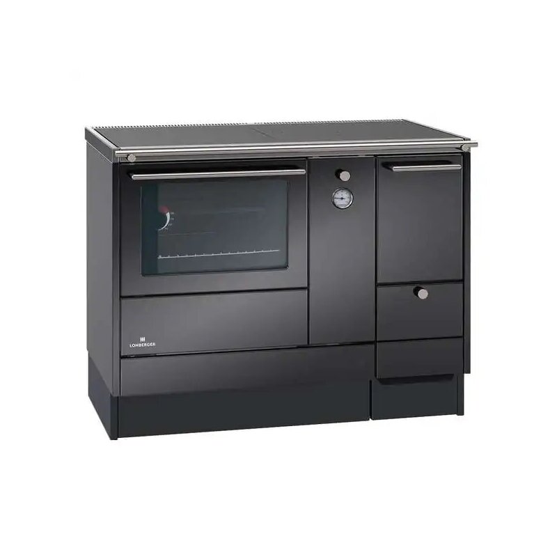 wassergeführter Zentralheizungsherd Lohberger Aquatherm Combi - AC 105 - 14 kW