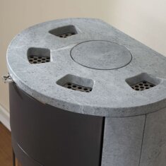 Kaminofen Austroflamm Uno Xtra (Wärmespeicherung) - 7 kW