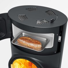 Kaminofen Austroflamm Clou Xtra Back (Wärmespeicherung) - 8 kW