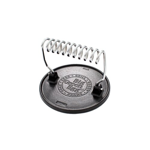 Big Green Egg - gusseiserne Grillpresse/ Hamburgerpresse