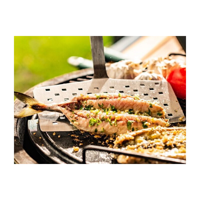 Big Green Egg - Küchenhelfer- Set/ Grillbesteck aus Edelstahl