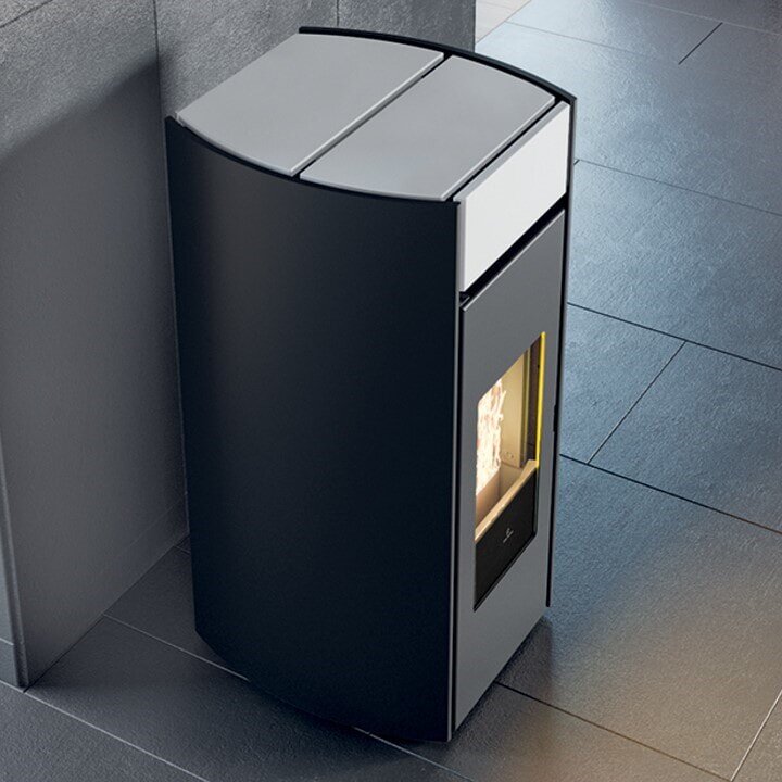 Pelletofen Edilkamin Myrna Plus (kanalisierbar) - 12,3 kW