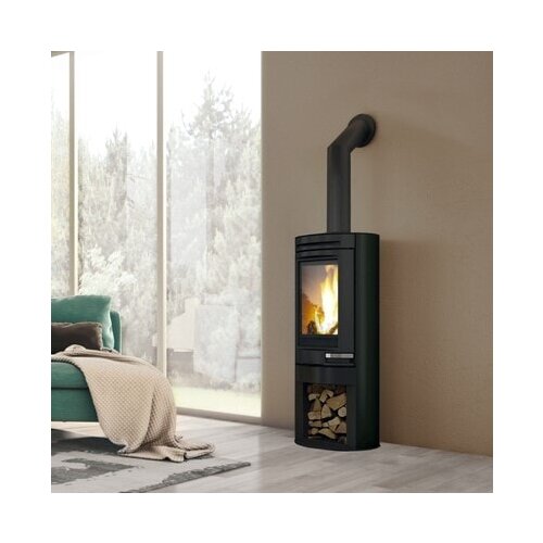 Edilkamin TALLY Evo - Verkleidung Stahl Schwarz