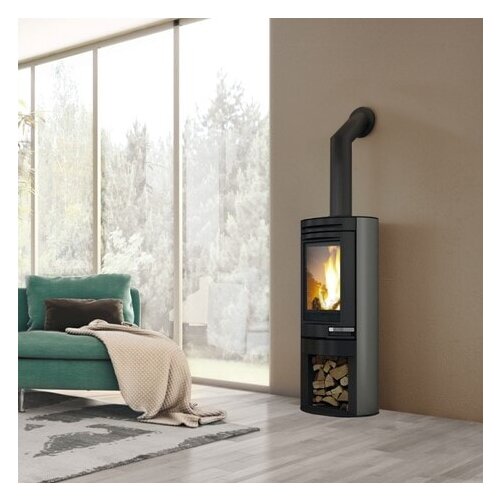 Edilkamin TALLY Evo - Verkleidung Stahl Grau