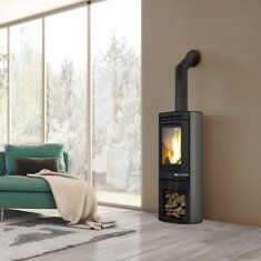 Edilkamin TALLY Evo - Verkleidung Stahl Grau