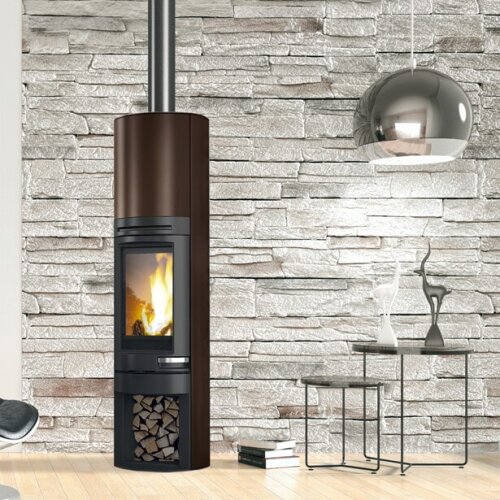 Edilkamin TALLY S Evo - Verkleidung Stahl Bronze