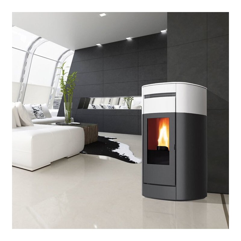 Pelletofen wasserführend Edilkamin Vyda2 H 18 Up - 19,2 kW