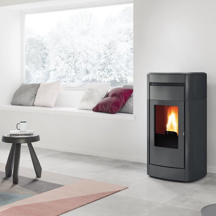 Pelletofen wasserführend Edilkamin Vyda2 H 18 Up - 19,2 kW