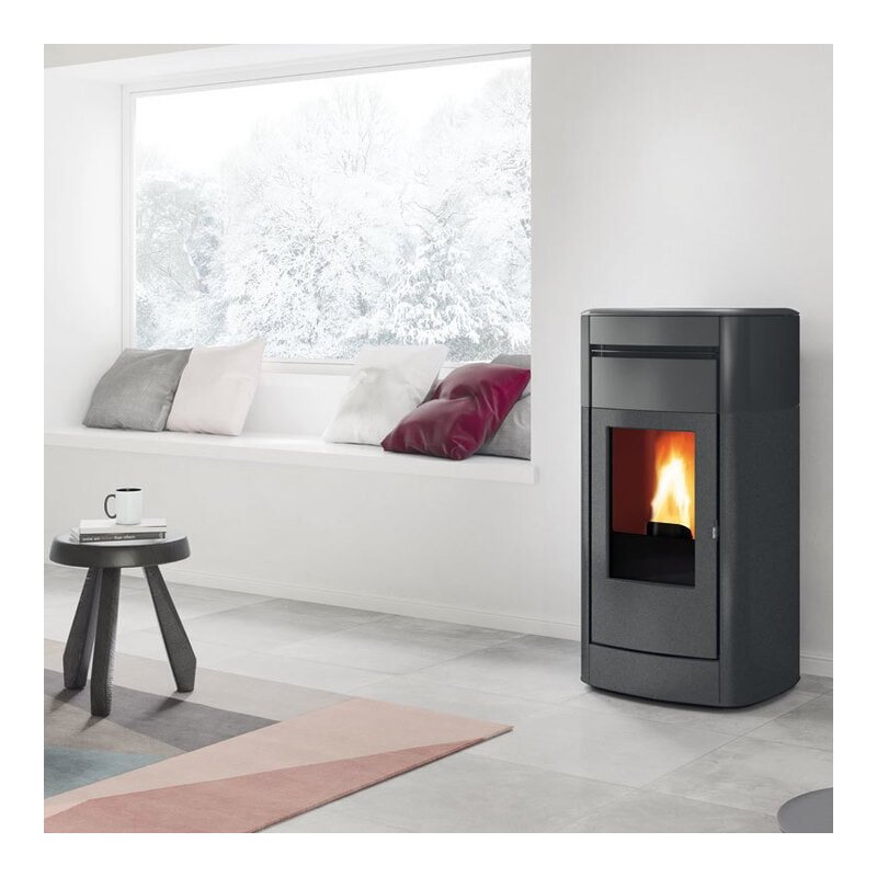 Pelletofen wasserführend Edilkamin Vyda2 H 22 Up - 22,8 kW